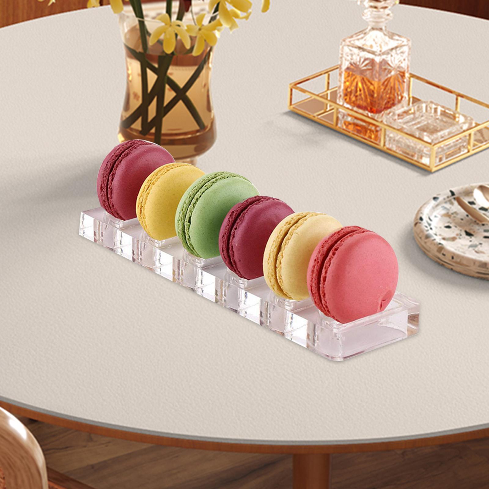 Food Storage Types - Macaron Cake Stand Clear Acrylic Dessert