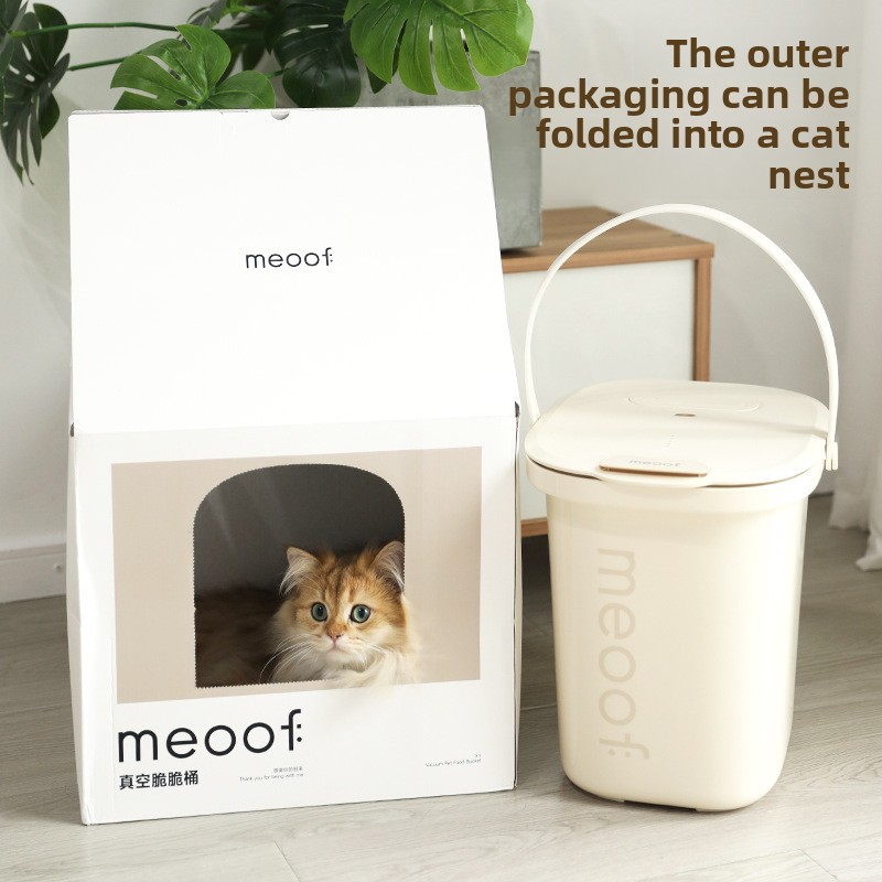 Food Storage For Dog - Vacuum grain storage buckets, moisture-proof and