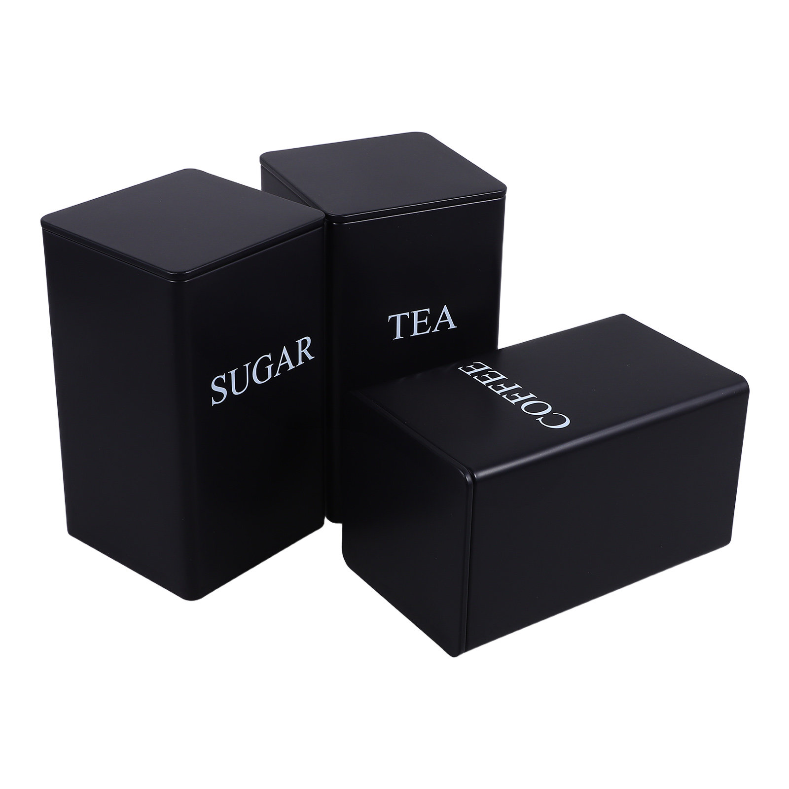 3Pcs Airtight Metal Kitchen Ca - Food Storage Labels ulasan dan harga
