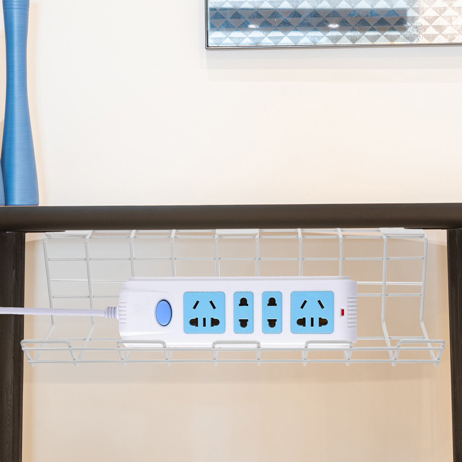 2Pcs Under Desk Cable Manageme - Food Storage Management ulasan dan harga