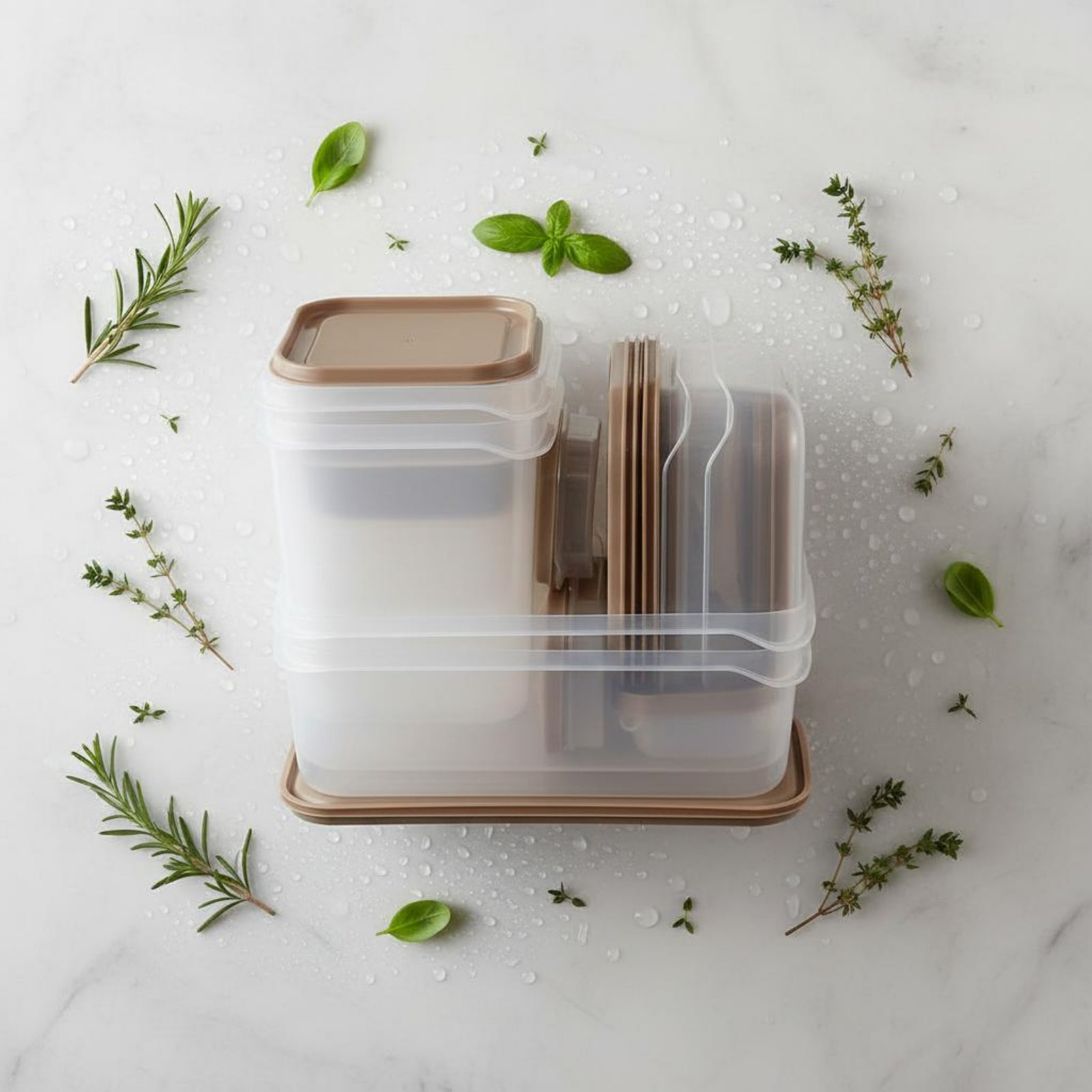 17 Pieces Fridge Storage Box S - Food Storage Containers Set ulasan dan harga