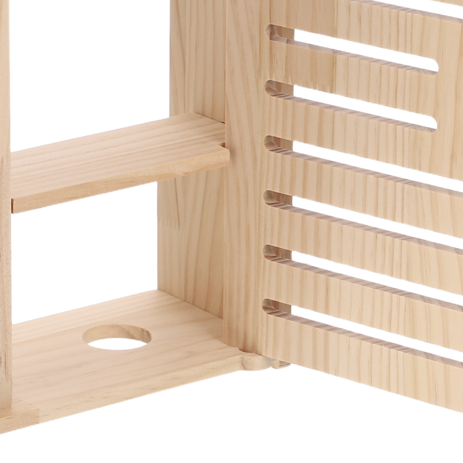 WiFi Router Storage Box Wooden - Food Storage Management ulasan dan harga