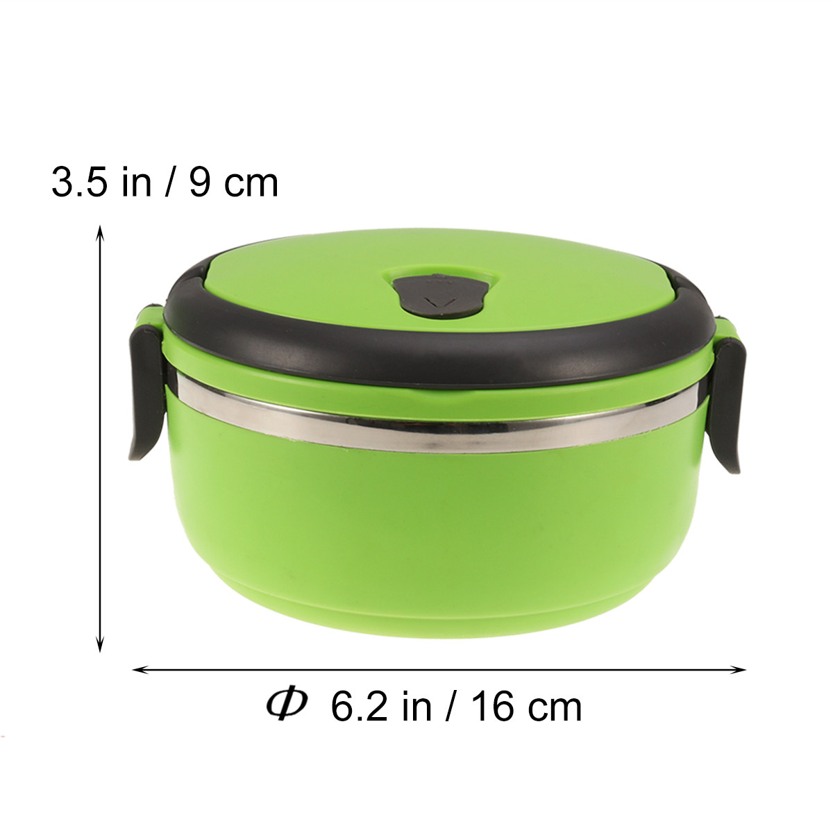Double Layer Stainless Steel L - Food Storage Lock Box ulasan dan harga