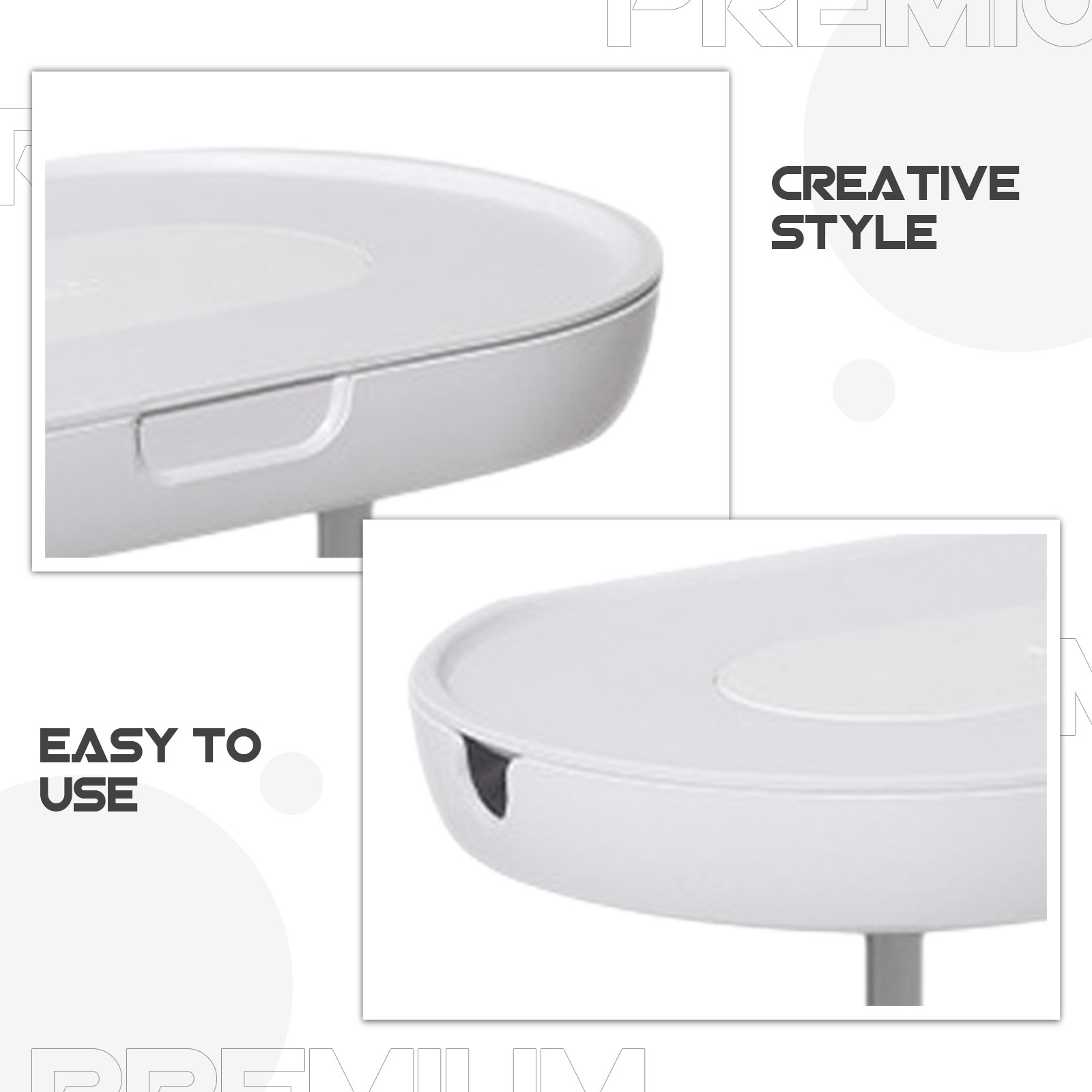 Wall Outlet Rack Detachable Pl - Food Storage Management ulasan dan harga
