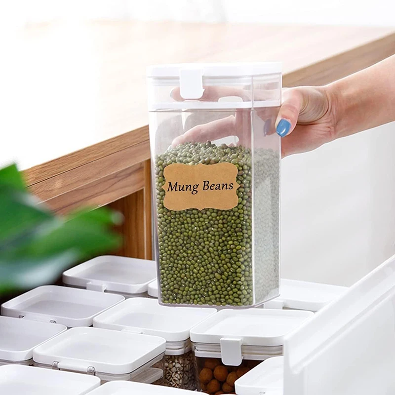 Self-adhesive Labels Spice Jar - Food Storage Labels ulasan dan harga