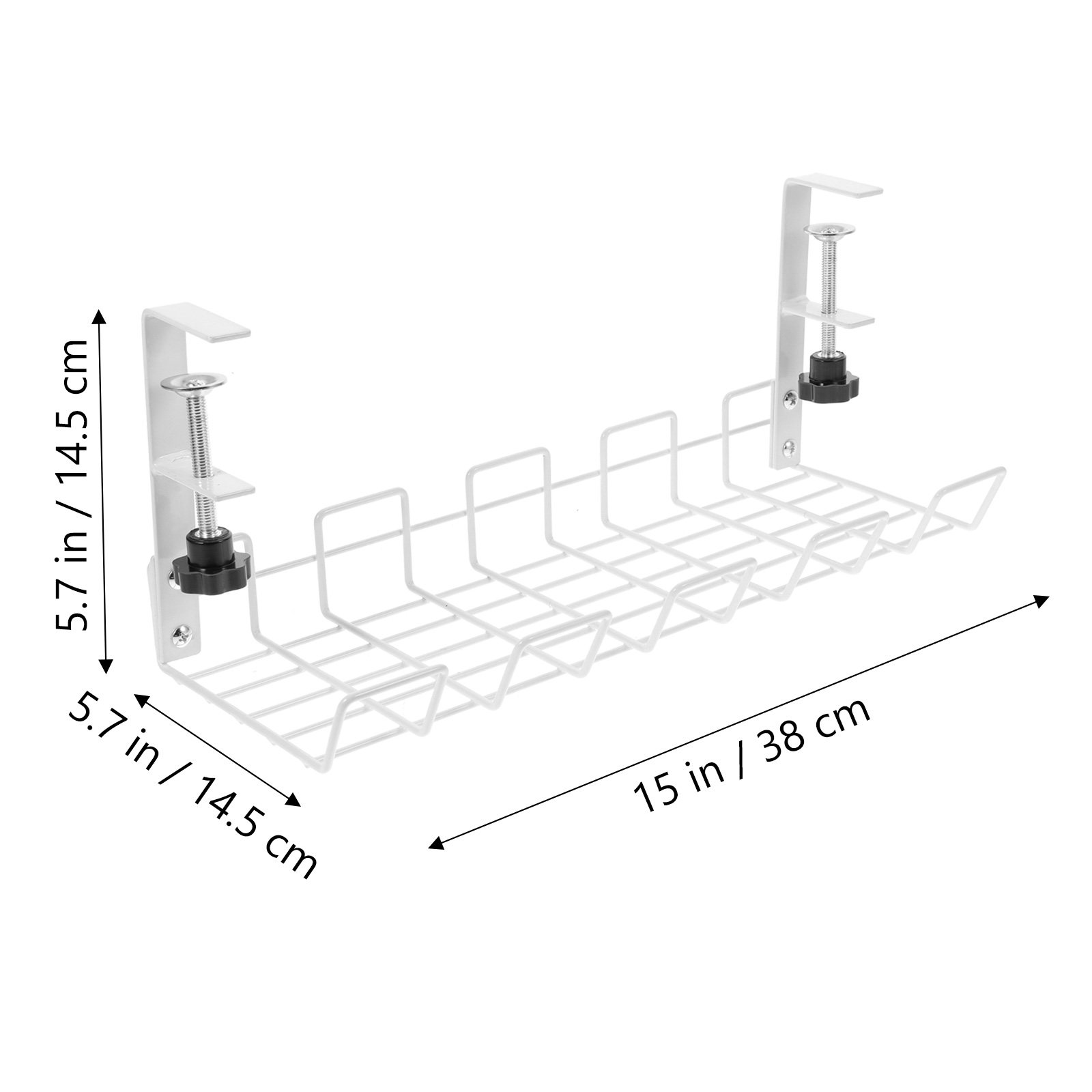 Under Desk Wire Storage Rack T - Food Storage Management ulasan dan harga