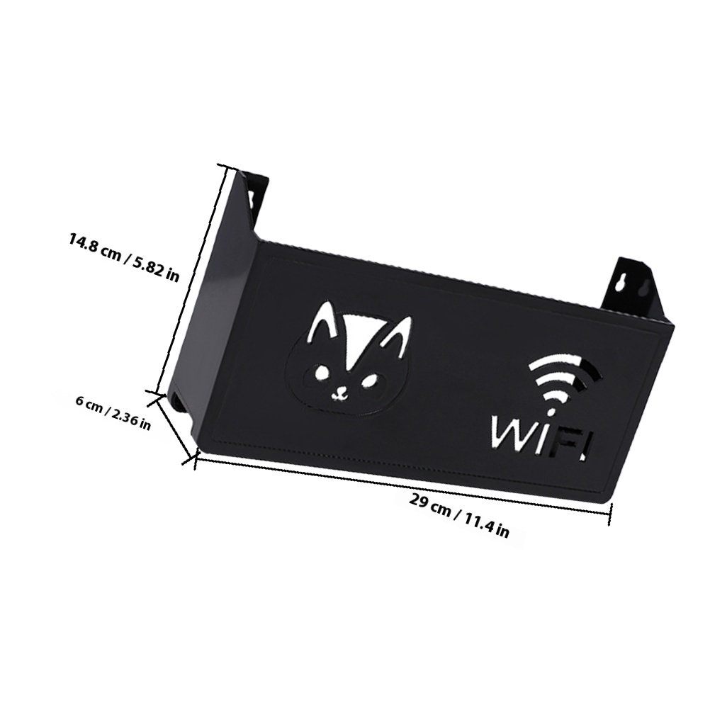 WiFi Router Storage Box Wall M - Food Storage Management ulasan dan harga