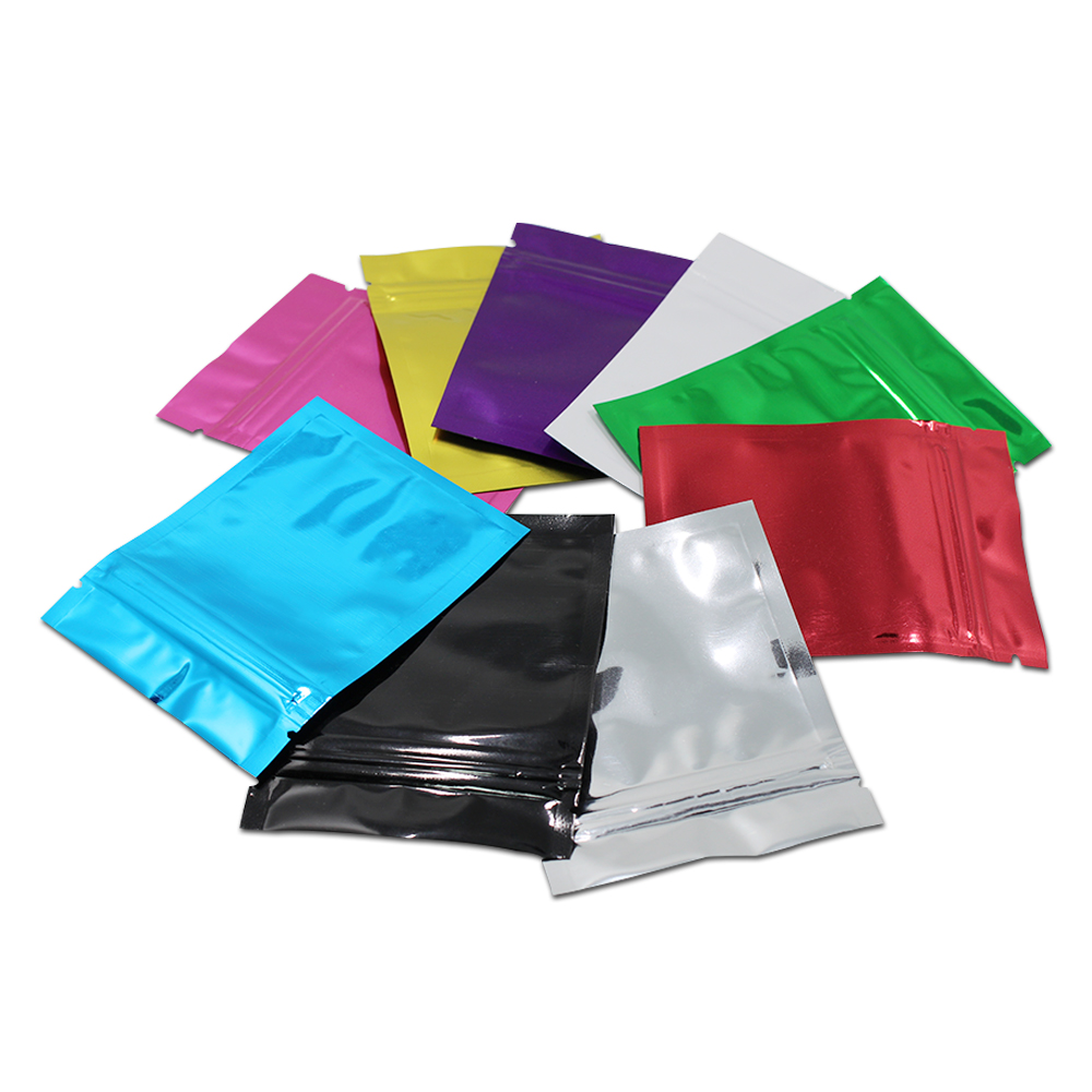 Retail 100Pcs/Lot 12 Colored Z - Food Storage Mylar Bags ulasan dan harga