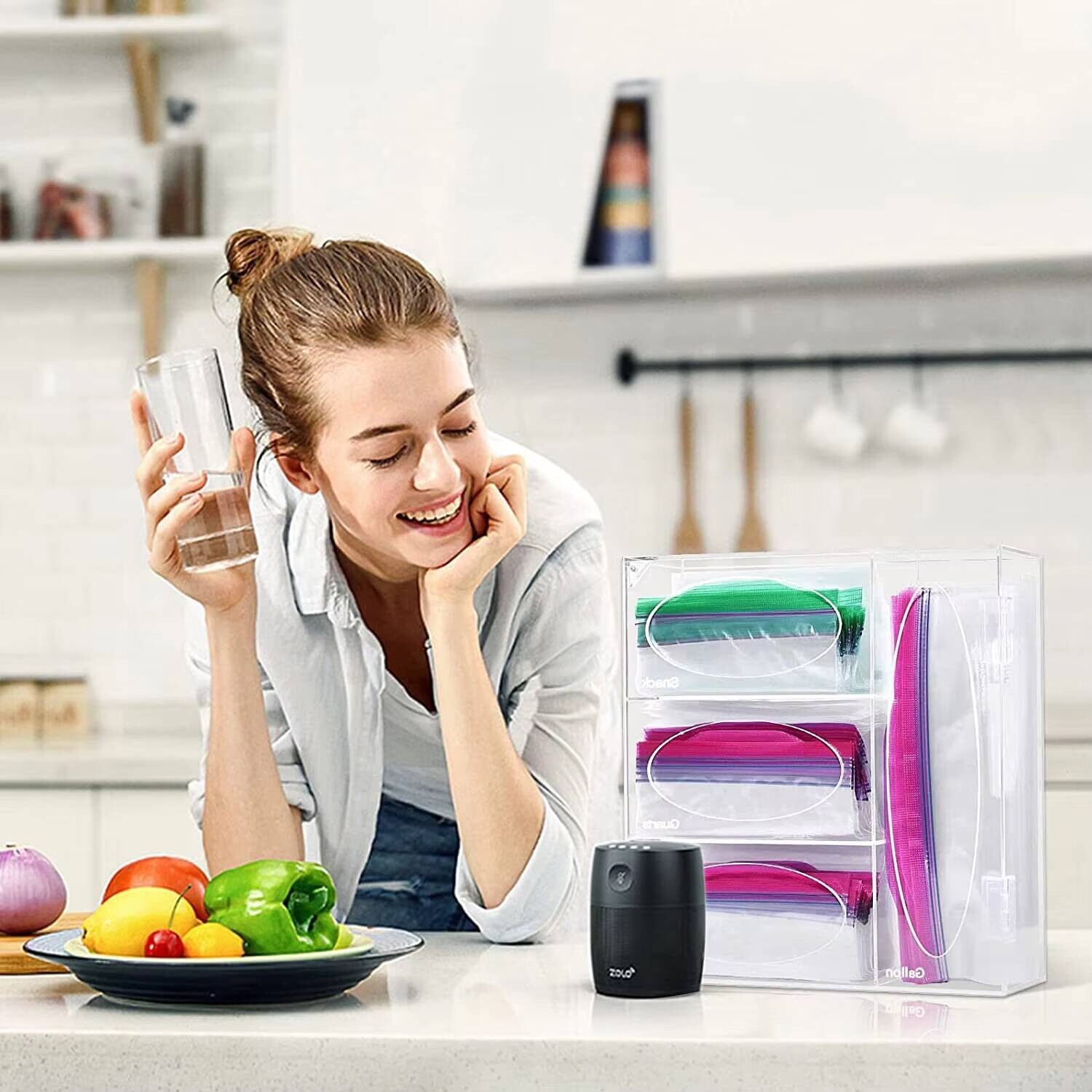4 Layers Cleaning Storage Orga - Food Storage Lock Box ulasan dan harga