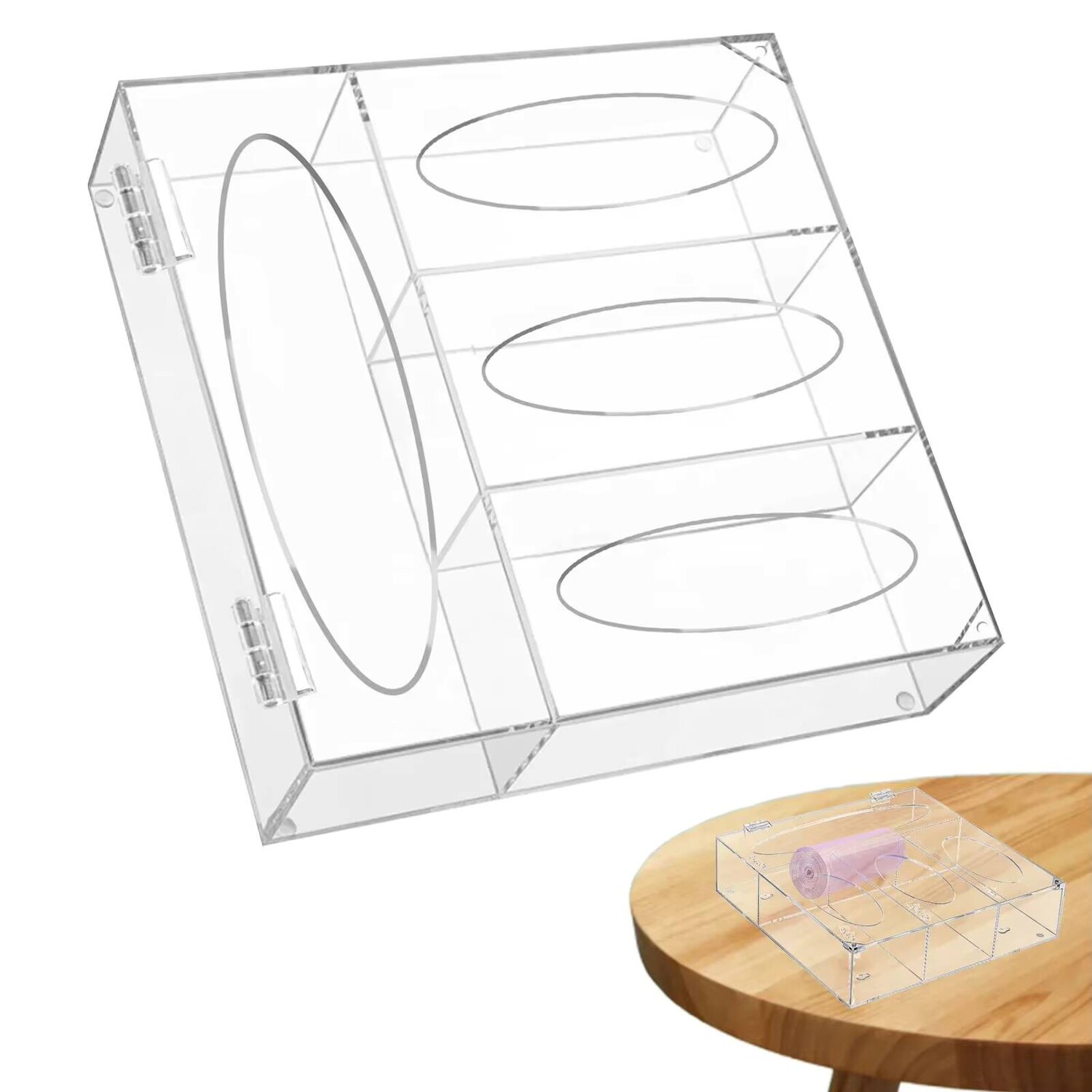 4 Layers Cleaning Storage Orga - Food Storage Lock Box ulasan dan harga