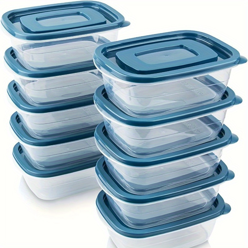 A Set of 6 Transparent Stackab - Food Storage Containers Set ulasan dan harga
