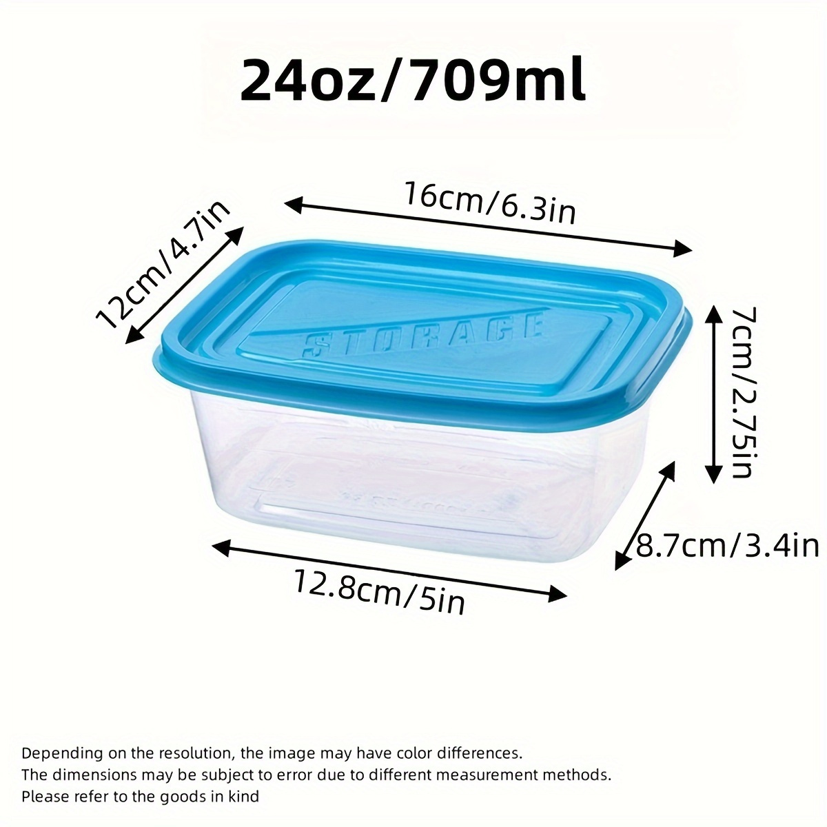 A Set of 6 Transparent Stackab - Food Storage Containers Set ulasan dan harga