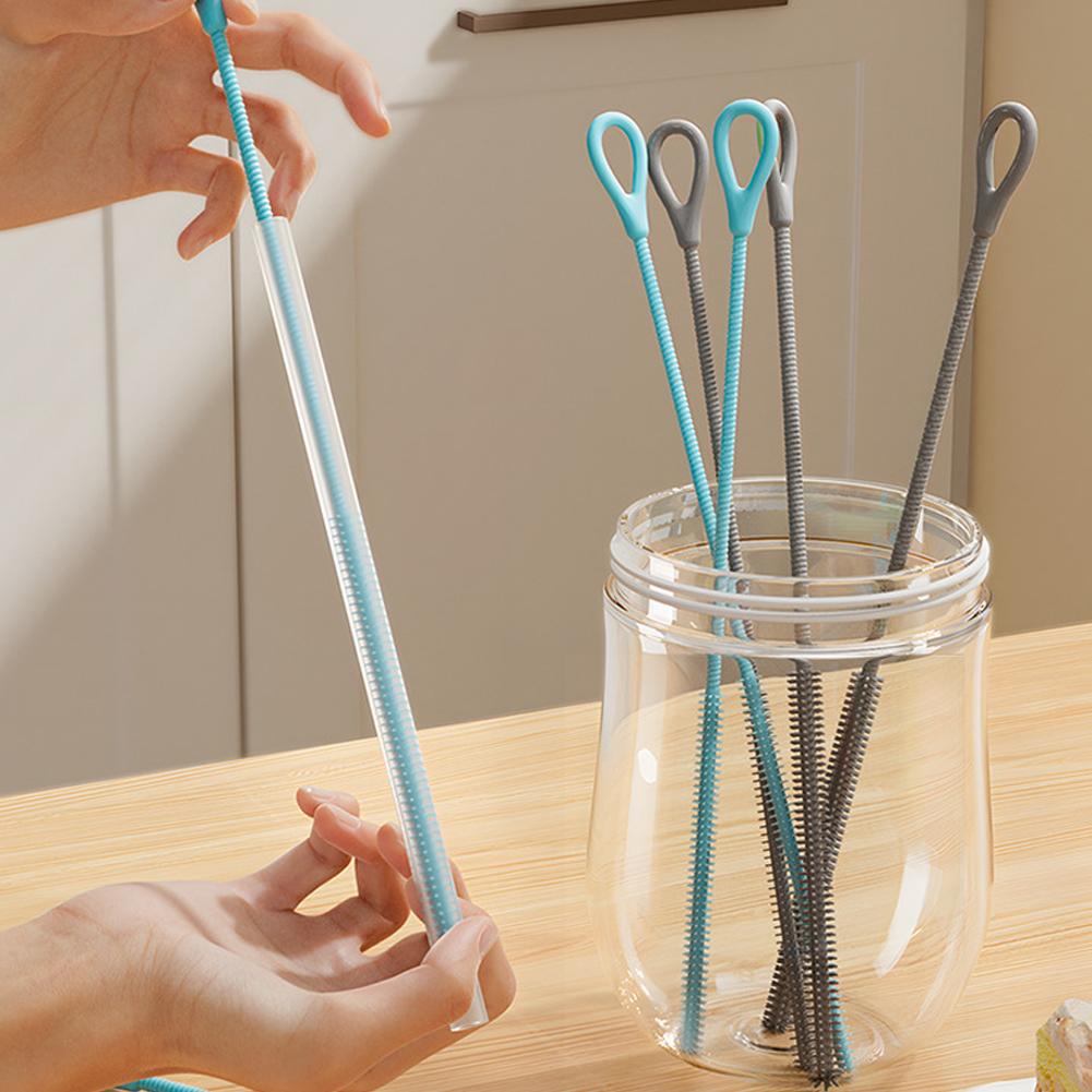 2PCS 25cm Silicone Straw Brush - Food Storage Long Term ulasan dan harga