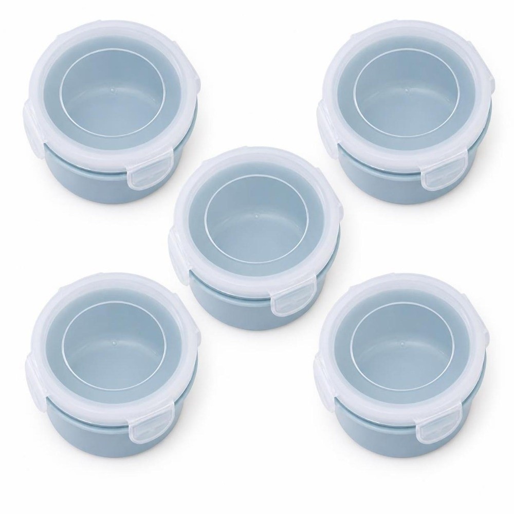 5PCS Portable Plastic Food Sto - Food Storage Lock Box ulasan dan harga
