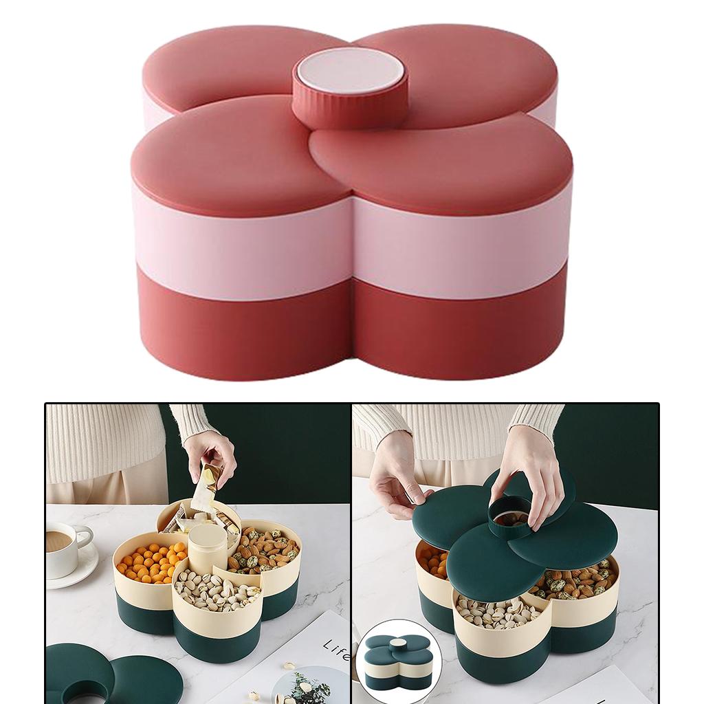 Flower Design Candy Trays with - Food Storage Management ulasan dan harga