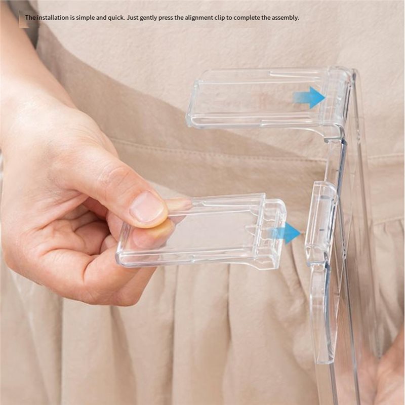 ABMR-Stackable Transparent Ref - Food Storage Management ulasan dan harga