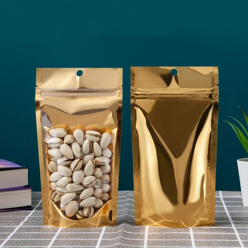 100pcs Resealable Plastic Bags - Food Storage Mylar Bags ulasan dan harga