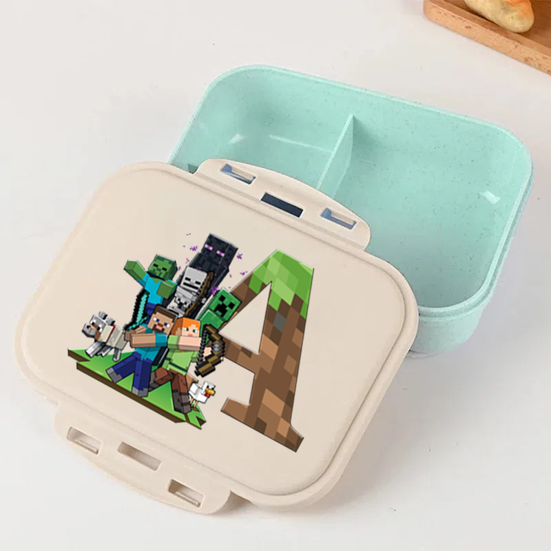 Minecrafted Bento Lunch Box Ho - Food Storage Minecraft ulasan dan harga
