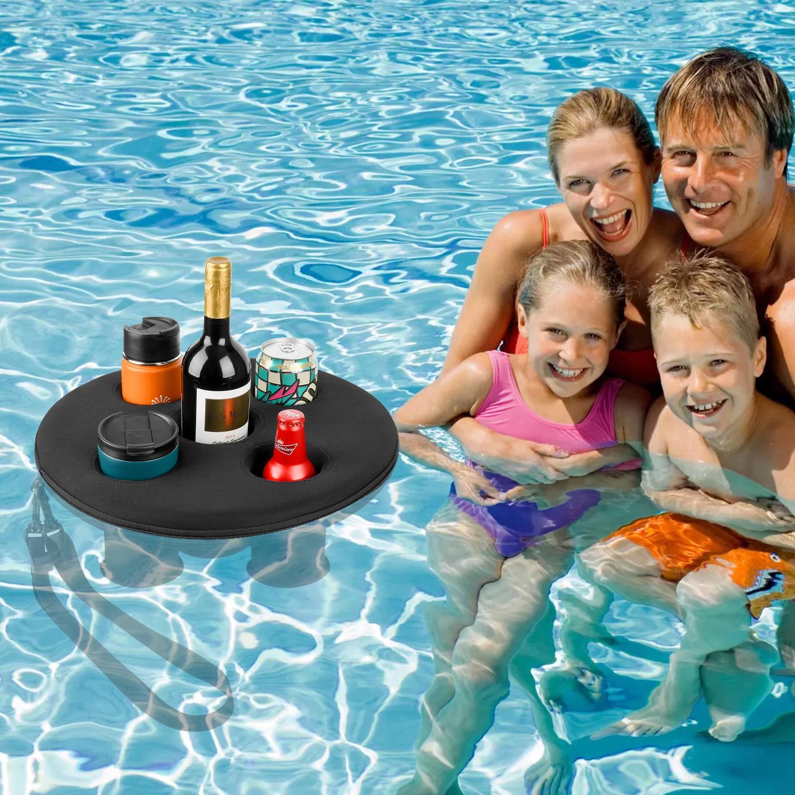 Floating Pool Cup Holder Pool  - Food Storage Types ulasan dan harga
