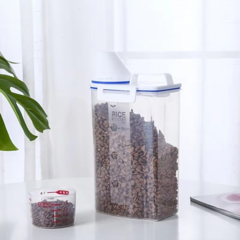 Hot Sale Eco-Friendly Plastic  - Food Storage For Dog ulasan dan harga