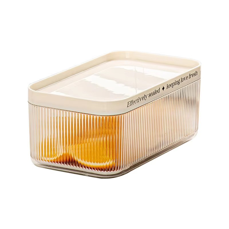 Stackable Plastic Rectangle PE - Storage Food Tray ulasan dan harga
