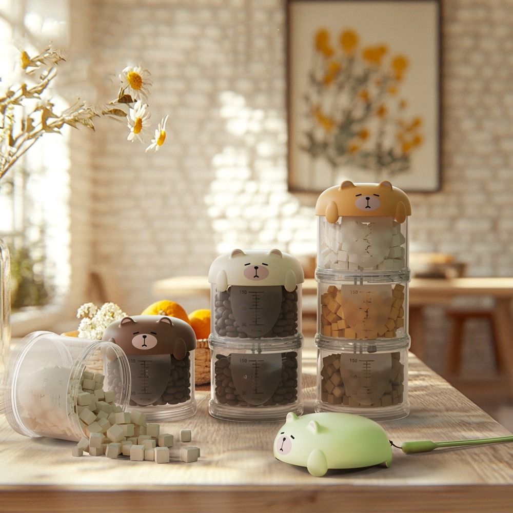 Practical Plastic Multi-Layer  - Food Storage For Dog ulasan dan harga