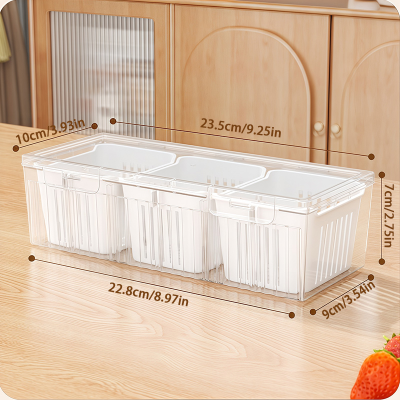 1 Set of Kitchen Refrigerator  - Food Storage Containers Set ulasan dan harga