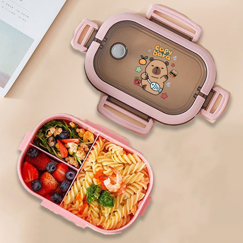 Capybara Bento Lunch Box Anime - Food Storage Containers Set ulasan dan harga
