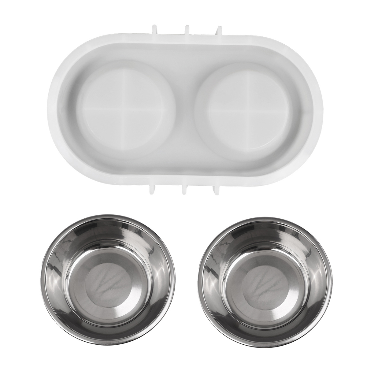 Pet Cat Dog Food Bowl Silicone - Food Storage For Dog ulasan dan harga
