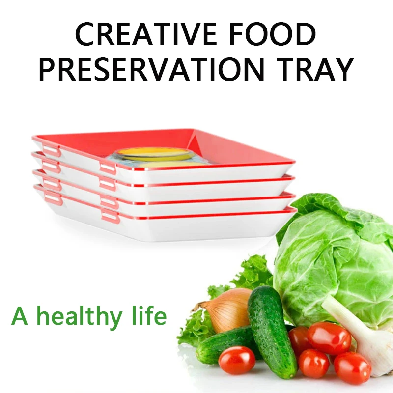Food Preservation Tray PP Reus - Food Storage And Safety ulasan dan harga