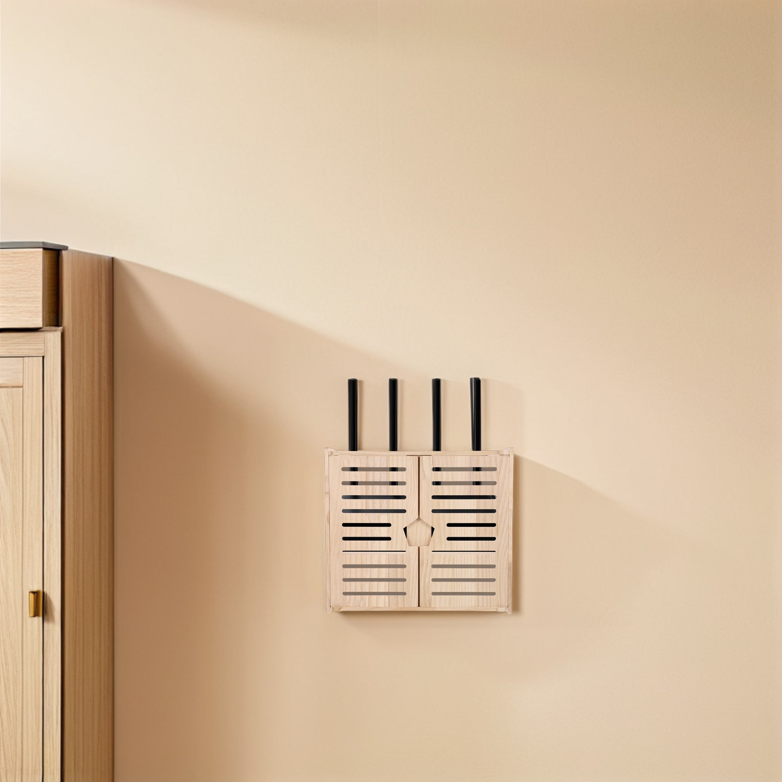 Wood Router Organizer Box 2-La - Food Storage Management ulasan dan harga