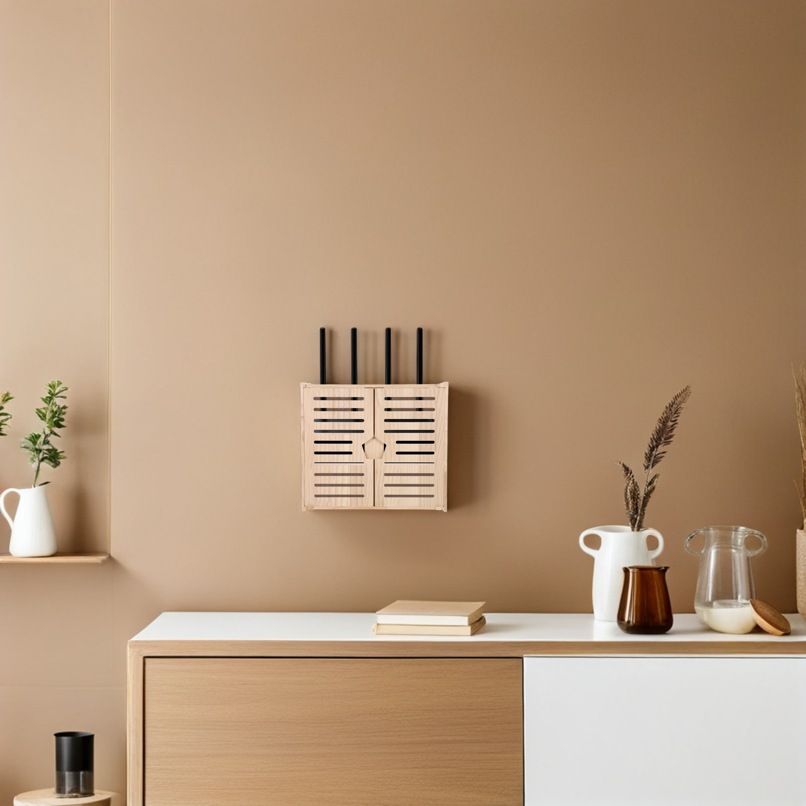 Wood Router Organizer Box 2-La - Food Storage Management ulasan dan harga