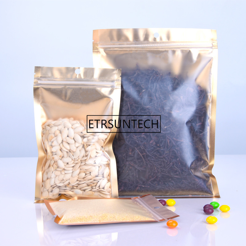 1000pcs 10 Size Inner Golden M - Food Storage Mylar Bags ulasan dan harga