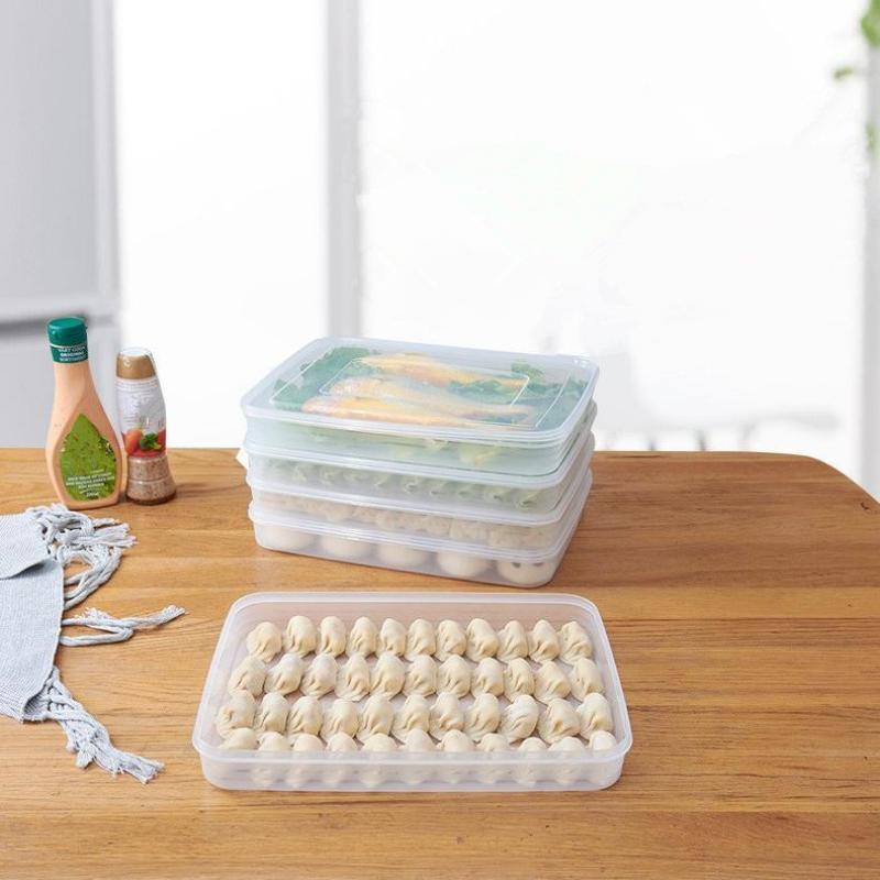 New·Kitchen Storage Box Refrig - Storage Food Tray ulasan dan harga