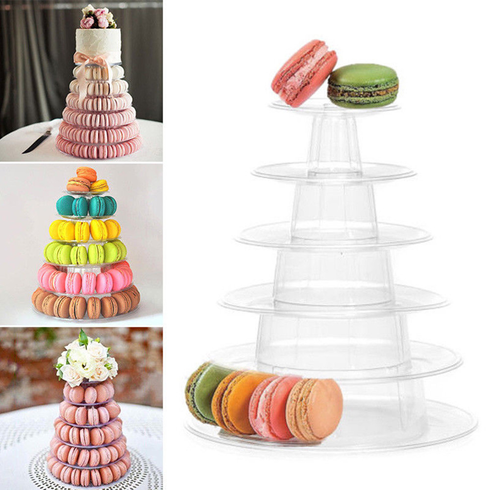 6 Tier Multi-fonction Wedding  - Food Storage Types ulasan dan harga