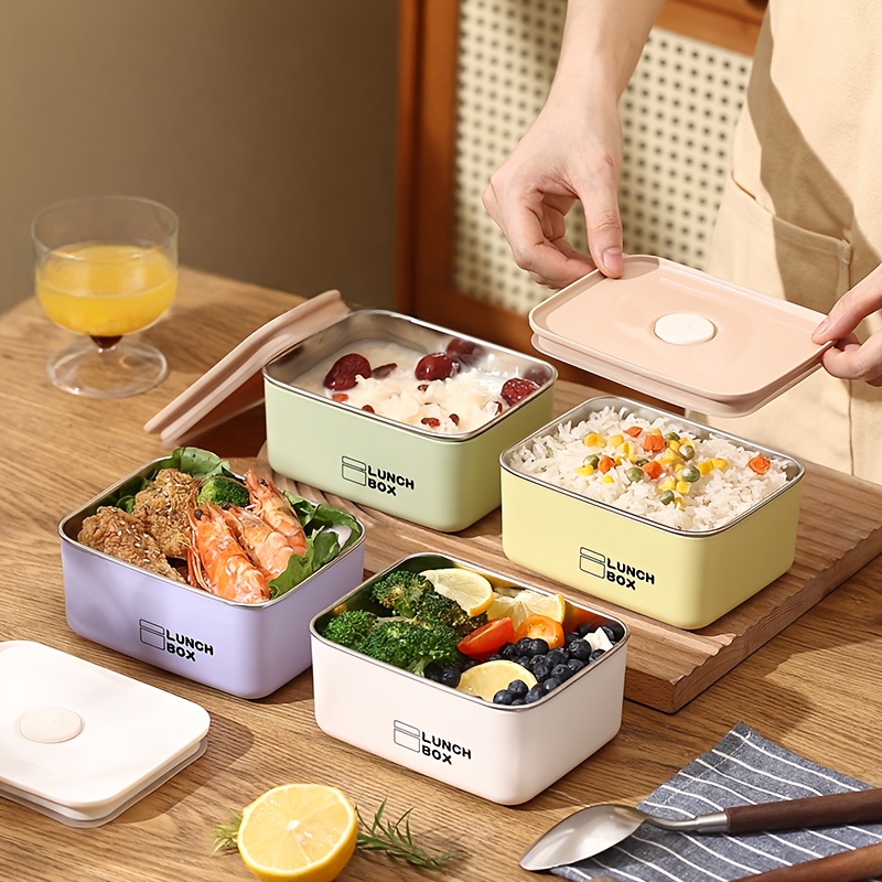 Stainless Steel Leak-Proof Foo - Food Storage Containers Set ulasan dan harga