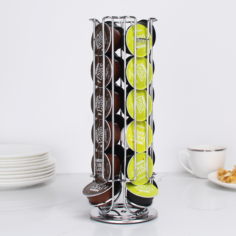 New Gold 24Cups Rotatable Coff - Food Storage Types ulasan dan harga