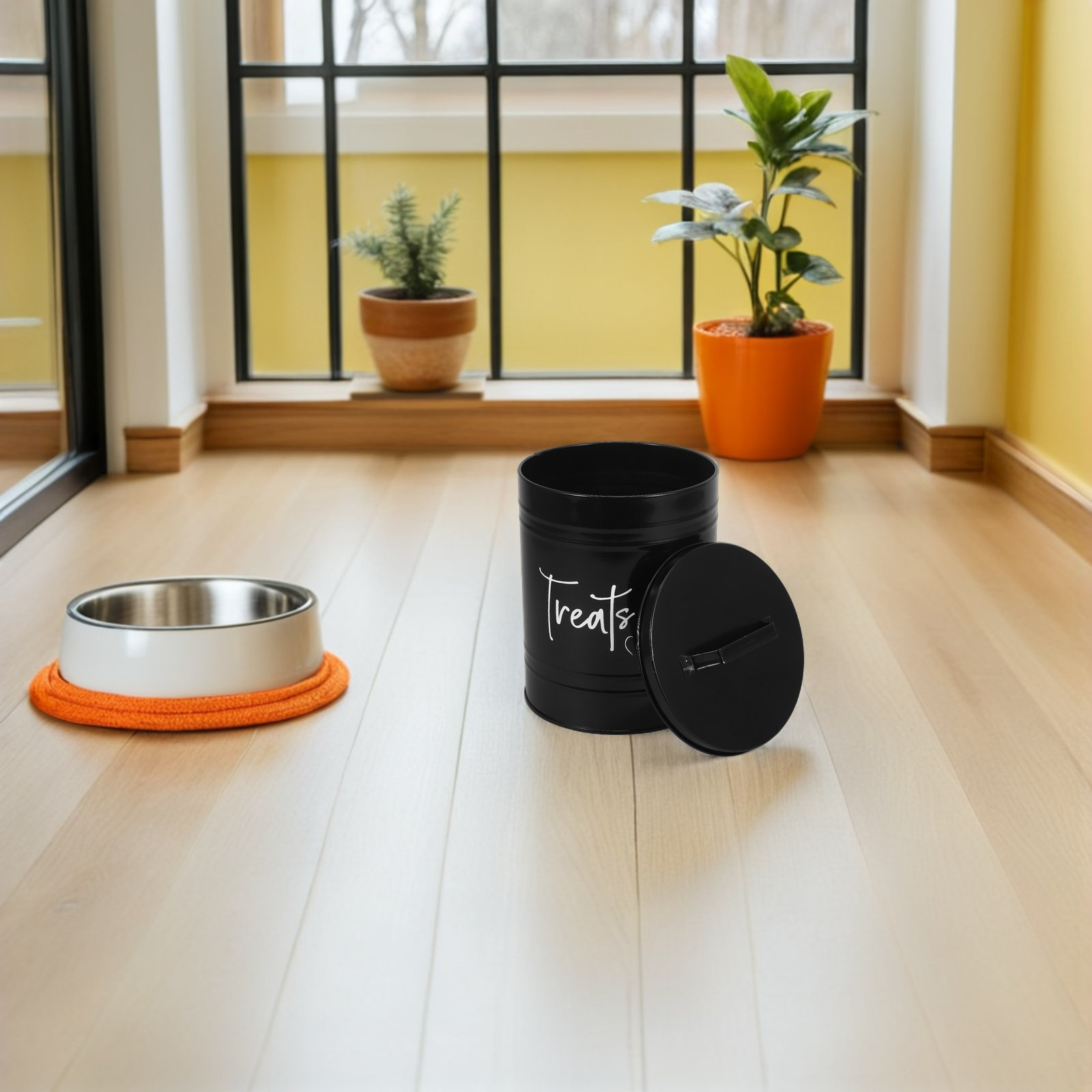 Metal Pet Food Storage Bin Air - Food Storage For Dog ulasan dan harga