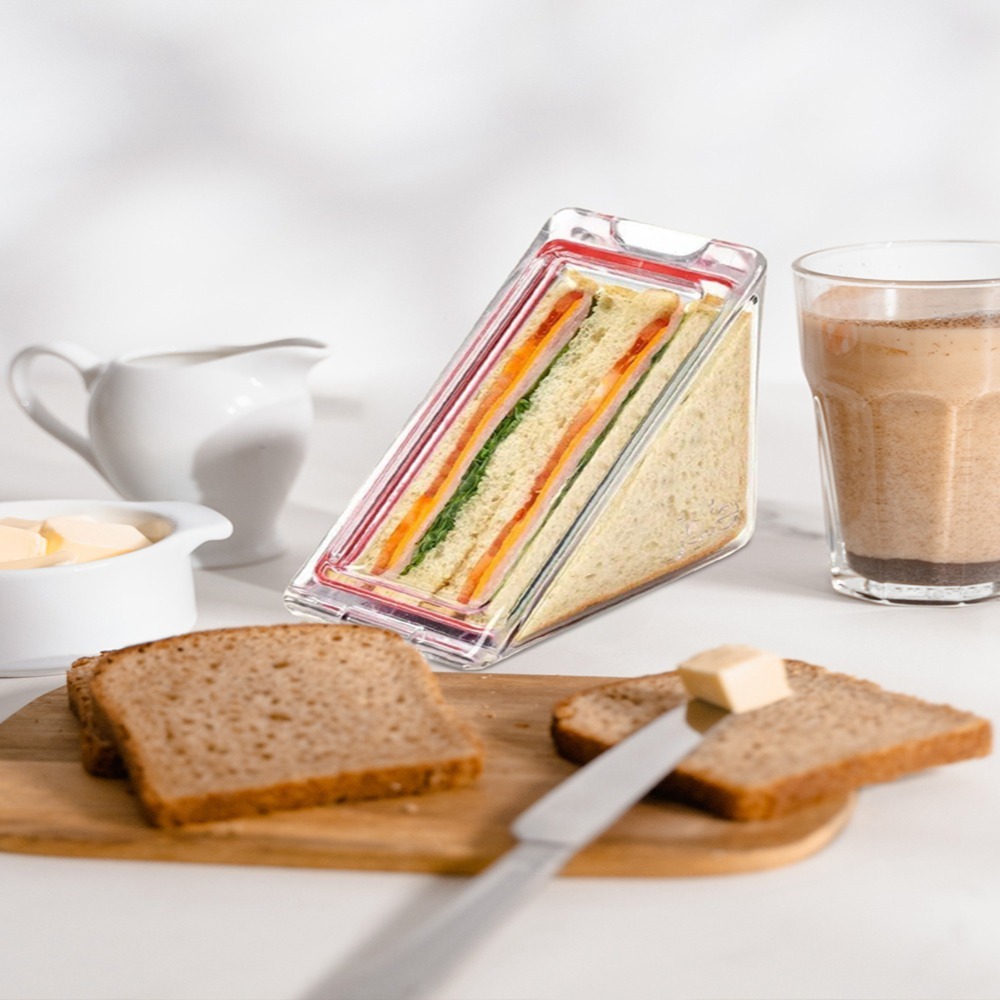 2Pcs Anti Squeeze Resin Sandwi - Food Storage Lock Box ulasan dan harga