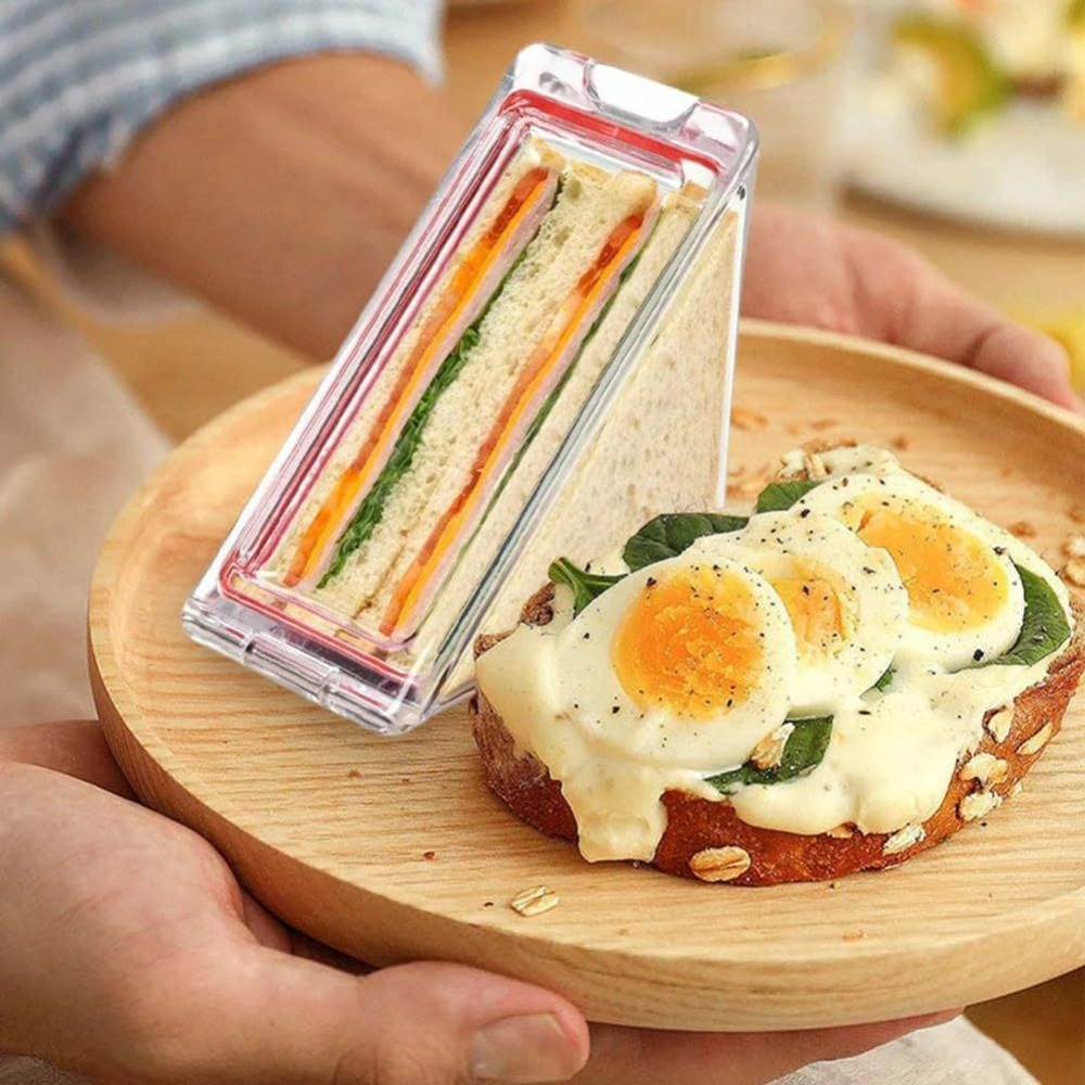 2Pcs Anti Squeeze Resin Sandwi - Food Storage Lock Box ulasan dan harga