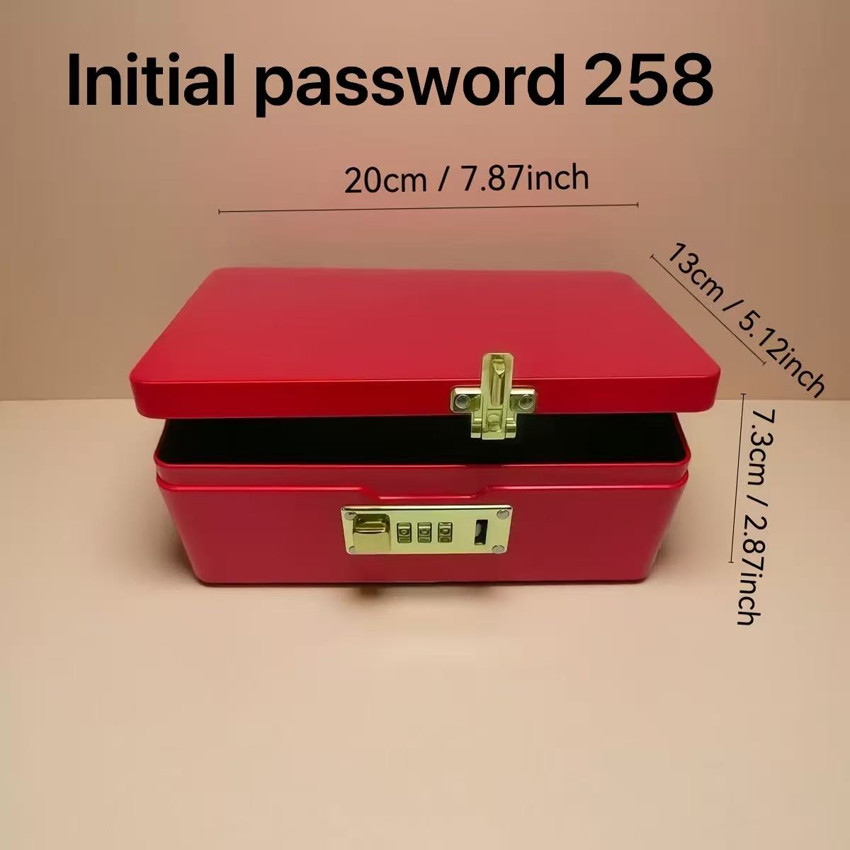 Red Password-Locked Storage Ir - Food Storage Lock Box ulasan dan harga