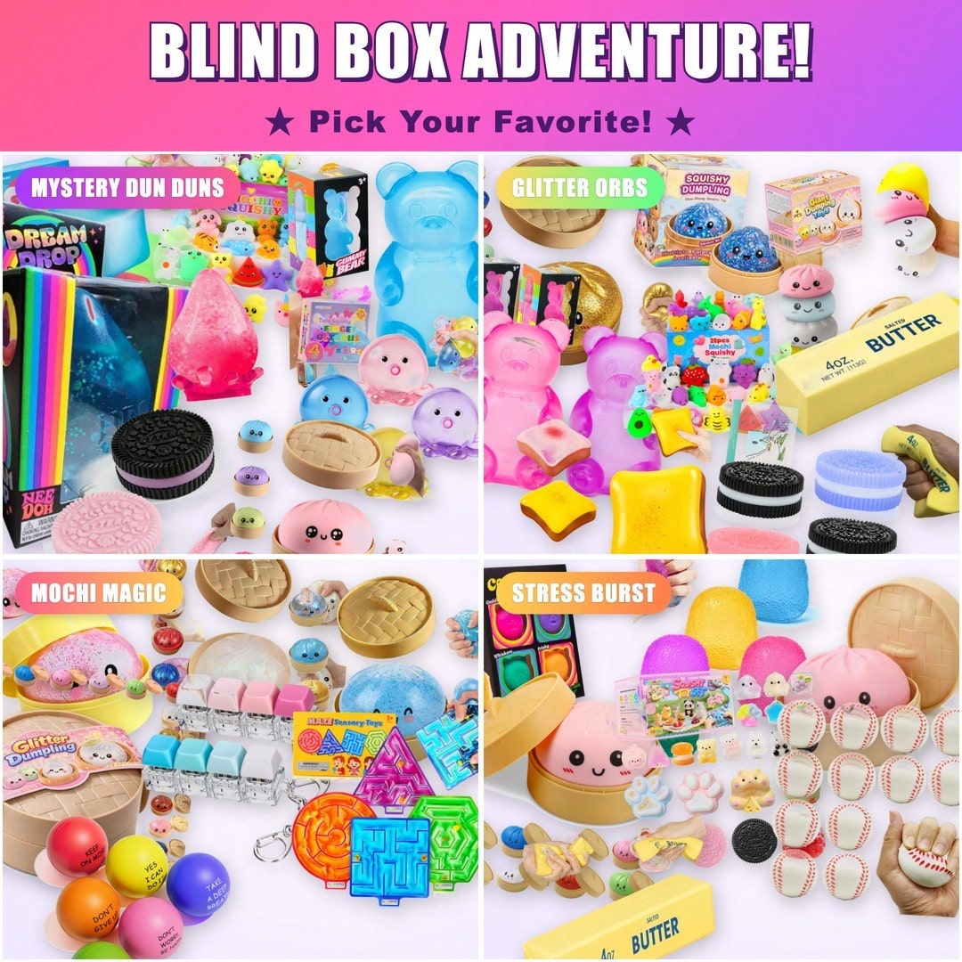 Surprise Box-Slow Rise Squishy - Food Storage Lock Box ulasan dan harga