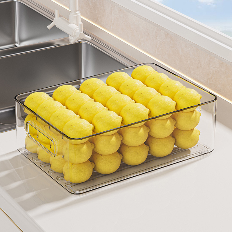 Fridge Organizer Stackable Ref - Food Storage No Pantry ulasan dan harga