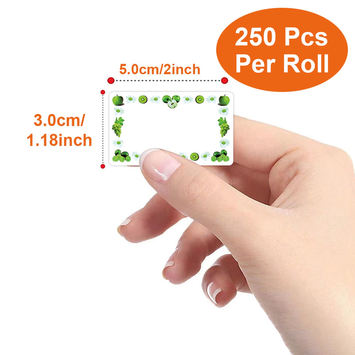 250Pcs Rectangle Canning Label - Food Storage Labels ulasan dan harga